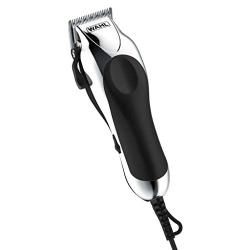 WAHL Chrome Pro Complete Haircutting Kit for Men , Powerful Total Body Clipping, Trimming, & Grooming - Model 79524-250, Black
