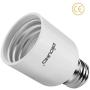 DiCUNO E26 to E39 Adapter, Medium E26 to Mogul E39 Screw Base Light Bulb Socket Converter, Maximum 300W and 165℃ Heat Resistant 6Pcs