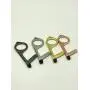 Non-Contact Door Opener– Multifunctional No Touch Door Opener Hand Tool,No Contact Hand Tool,Contact Door Opener -Touch Stylus Keychain Tool Portable Stick For Push The Elevator Button（4PCS）