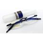Visualite 08 Rimless Blue Light Filtering Computer Readers, Blue, 2.0