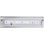 Morris Products LED Dimmable Under Cabinet Light – 8” Dual Hardwire, Plug-in – Brushed Aluminum – 2 LED, 3.5 Watts, 160 Lumens – Energy Efficient – for Lighting Work Surfaces, Kitchen Counter Tops