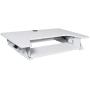 Kantek Sit to Stand Desktop Riser, White (STS900W)