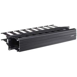 Leviton 492RU-HFR Horizontal Cable Management, 2RU, 3-inch by 3-inch Front and 2-inch by 4-inch Rear