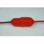 3 Pk Red CordSafe Electrical Extension Cord Protective Safety Cover Water-Resistant, Indoor Outdoor, Cord Fastening, Cord Retention Management AV, patio string lights holiday wedding event lights 3 Pk Red CordSafe Electrical Extension Cord Protective Safety Cover Water-Resistant, Indoor Outdoor, Cord Fastening, Cord Retention Management AV, patio string lights holiday wedding event lights