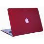 Se7enline MacBook Air 11.6 inch Case Soft Touch Plastic Hard Shell Cover for MacBook Air 11 inch Model A1370, A1465 with Accessories Sleeve Bag, Keyboard Cover, Screen Protector, Dust Plug, Wine Red