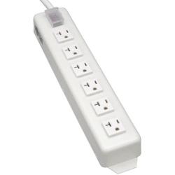 Tripp Lite 6 Outlet Home & Office Power Strip, 20A, 15ft Cord with 5-20P Plug, (TLM615NC20)