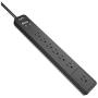 APC Surge Protector Power Strip, PE76, 1440 Joule, Flat Plug, 7 Outlet Strip Black