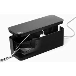 Bluelounge CableBox Cable and Cord Management System - (Black) - Pack of 2