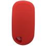 Ezzy Auto Red and Blue Silicone Rubber Key Fob Case Key Covers Key Jacket Skin Protector fit for Honda Accord CR-V Civic Acura TL RL CL
