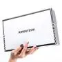 ROWNYEON Travel Makeup Bag Makeup Organizer Case Makeup Train Case Makeup Artist Bag Portable Cosmetic Bag Gift for Women with EVA Adjustable Dividers Small Black