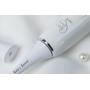 Kates Secret Care Sonic Toothbrush Rechargeable One Charge Minimum 90 Days Use 5 Modes IPX7 Class Completely Waterproof 2 American Dupont Soft Head Brush - White