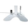 CTA Digital: Dual Security Kiosk Stand with Locking Case and Cable for iPad 10.2-Inch (7th & 8th Gen), iPad Air 3 (2019) and iPad Pro 10.5, White