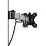 Gladiator Joe Heavy Duty Dual/Two Desktop Monitor Mount/arm VESA Compatible | Fully Adjustable articulating arm | Supports Heavy Monitors | 13 to 32 inch | 17.6 lb Each arm | Black Steel