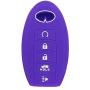 SEGADEN Silicone Cover Protector Case Holder Skin Jacket Compatible with INFINITI Q60 QX80 JX35 5 Button Smart Remote Key Fob CV4506 Deep Purple SEGADEN Silicone Cover Protector Case Holder Skin Jacket Compatible with INFINITI Q60 QX80 JX35 5 Button Smart Remote Key Fob CV4506 Deep Purple