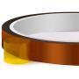 High Temp Tape, ELEGOO 4 Pack Polyimide High Temperature Resistant Tape Multi-Sized Value Bundle 1/8’’, 1/4’’, 1/2’’, 1’’ with Silicone Adhesive for Masking, Soldering etc.