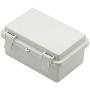 Zulkit Junction Box ABS Plastic Dustproof Waterproof IP65 Electrical Boxes Hinged Shell Outdoor Universal Project Enclosure With Lock 5.9 x 3.9 x 2.8 inch (150x100x70mm)