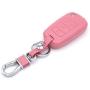 ROYALFOX(TM 3 4 5 Buttons TPU flip Remote Key Fob case Cover for Chevrolet Camaro Cruze Equinox Malibu SS Sonic Spark Volt SAIL 3,Buick Lacrosse Encore GL8 Regal Excelle (Leather Pink)