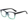 Maxjuli Blue Light Blocking Glasses,Computer Reading/Gaming/TV/Phones Glasses for Women Men(Blue Gradient Green)