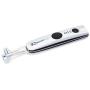 Electric Toothbrush, 30 Second Smile Shine TSS300 White Electronic Power Rechargeable Toothbrush with Reciprocating Motion, 2 Brushing Speeds, 2 Brush Heads