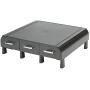 Mind Reader PC, Laptop, IMAC Monitor Stand and Desk Organizer, Black