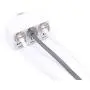 Telephone Splitter 2 Line Adapter - 3-Way Splitter (Line 1, Line 2, and Twin Line) - Dual Line Separator - 4 Conductor Connector (2 Phone Lines) - White, 2 Pack