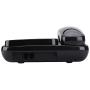 Wired Corded Telephone,Desktop Landline Telephone FSK/DTMF Noise Cancelling Large Button Phone,Real-time Date,Call Time Record with Caller ID LCD Display,Speakerphone for Home/Hotel/Office( Black)