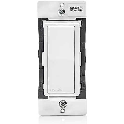 Leviton DD0SR-1Z Decora Companion Switch for multi-location control, 120VAC, 60Hz