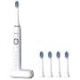 Sonic Electric Toothbrush Mamibot for Adults Tooth Care Rechargeable Toothbrush with 5 Modes and 4 Replacement Brush Heads Convenient Tool for Traveling