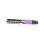Herstyler Straightening Comb For Hair - Flat Iron Comb For Great Tresses - Hair Straightener Comb With A Grip, Hair Straightener Comb For Knotty Hair- Keratin Comb For Unkempt Hair, Get wooed (Purple)
