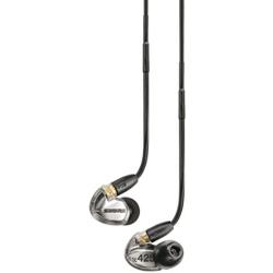 Shure SE425-V Professional Sound Isolating Earphones with Dual High Definition MicroDrivers, Secure In-Ear Fit - Silver