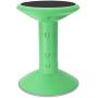 Storex Wiggle Stool, Adjustable Height 12”, 14”, 16”, or 18” for Active Seating in The Classroom, Green (00304U01C)