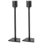 Sanus Wireless Sonos Speaker Stand for Sonos One, Play:1, Play:3 - Audio-Enhancing Design with Built-in Cable Management - Pair (Black) - WSS22-B1 Sanus Wireless Sonos Speaker Stand for Sonos One, Play:1, Play:3 - Audio-Enhancing Design with Built-in Cable Management - Pair (Black) - WSS22-B1