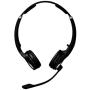 Sennheiser Enterprise Solution SD Pro2 ML Double-Sided Multi Connectivity Wireless Headset for Desk Phone & Skype for Business Ultra Noise-Cancelling Microphone, Black