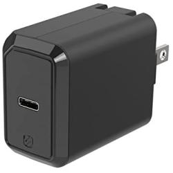 SCOSCHE HPDC8 Certified Powervolt USB Fast Charger Power Delivery 3.0 for Standard USB-C Devices, Black