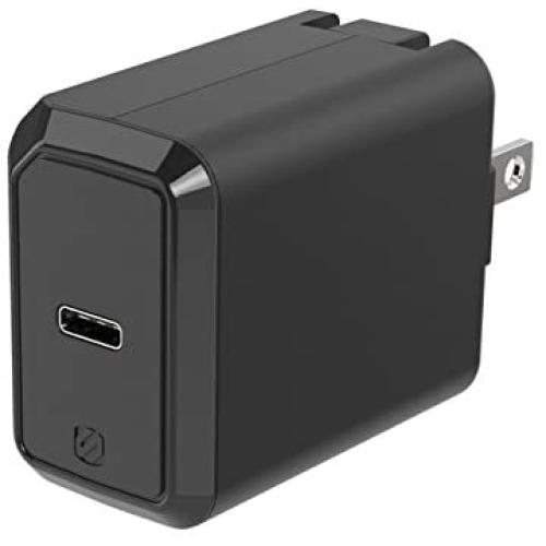 SCOSCHE HPDC8 Certified Powervolt USB Fast Charger Power Delivery 3.0 for Standard USB-C Devices, Black