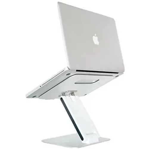 SKYZONAL Aluminum Notebook Desktop Stand Height Adjustable Laptop Stand for Computer PC Notebook MacBook Ipad