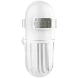 Wireless Driveway Alarm, Motion Detector, Outdoor Motion Sensor Weather Resistant (1 White Sensor)