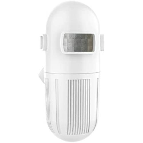 Wireless Driveway Alarm, Motion Detector, Outdoor Motion Sensor Weather Resistant (1 White Sensor)