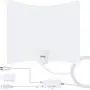 TV Antenna - Amplified HD Digital Indoor TV Antenna Long 230 Miles Range HDTV Antenna - 17ft Coax Cable Amplifier Antenna for 1080P 4K HD Local Channels - Support All Television