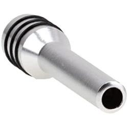 Possbay 4pcs Car Door Lock Knobs Aluminum Alloy Interior Door Lock Knob Pull Pins for Car SUV Truck Automobile Silver
