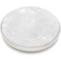 PopSockets PopGrip - Expanding Stand and Grip with Swappable Top - Acetate Pearl White