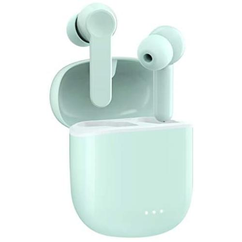 Wireless Earbuds, Bluetooth 5.0 Earbuds Hi-Fi Stereo Headphones 30H Playtime True Wireless Earbuds IPX6 Waterproof Earphones in-Ear Headphones with Mic and USB C for Working/Travel/Gym (Green)