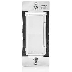 Leviton DD00R-DLZ Dual Voltage 120/277VAC, 60Hz Decora Companion Dimmer for multi-location dimming
