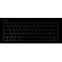 Se7enline 2019/2020 MacBook Pro Case 16 inch PU Leather Carrying Book Folio Protective Sleeve Cover & TPU Keyboard Cover for MacBook Pro 16-inch Retina Display with Touch Bar Model A2141, Black