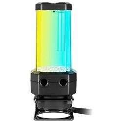 Corsair Hydro X Series XD5 RGB Pump/Reservoir Combo - D5 PWM Pump - 330ml Reservoir - Ten Individually Addressable RGB LEDs - Temperature Sensor - Black