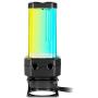Corsair Hydro X Series XD5 RGB Pump/Reservoir Combo - D5 PWM Pump - 330ml Reservoir - Ten Individually Addressable RGB LEDs - Temperature Sensor - Black