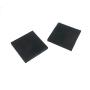 Quluxe 4 Pcs Black Rubber Pads Anti-Vibration Washer Mat, Anti-Vibration Rubber Pads for Air Conditioner, Electronic Equipment, Treadmill (4 × 4 × 0.4inch)