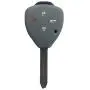 Gray Silicone Key Jacket Key Case 4 Buttons Remote Fob Skin Silicone Cover Key Case Holder Bag for TOYOTA Camry Avalon Matrix Corolla TOYOTA Land Cruiser