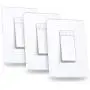 Kasa Smart Dimmer Switch by TP-Link, Single Pole, Needs Neutral Wire, WiFi Light Switch for LED Lights, Works with Alexa and Google Assistant, UL Certified, 3-Pack(HS220P3)