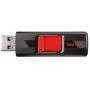 SanDisk 128GB Cruzer USB 2.0 Flash Drive - SDCZ36-128G-B35, Black/Red